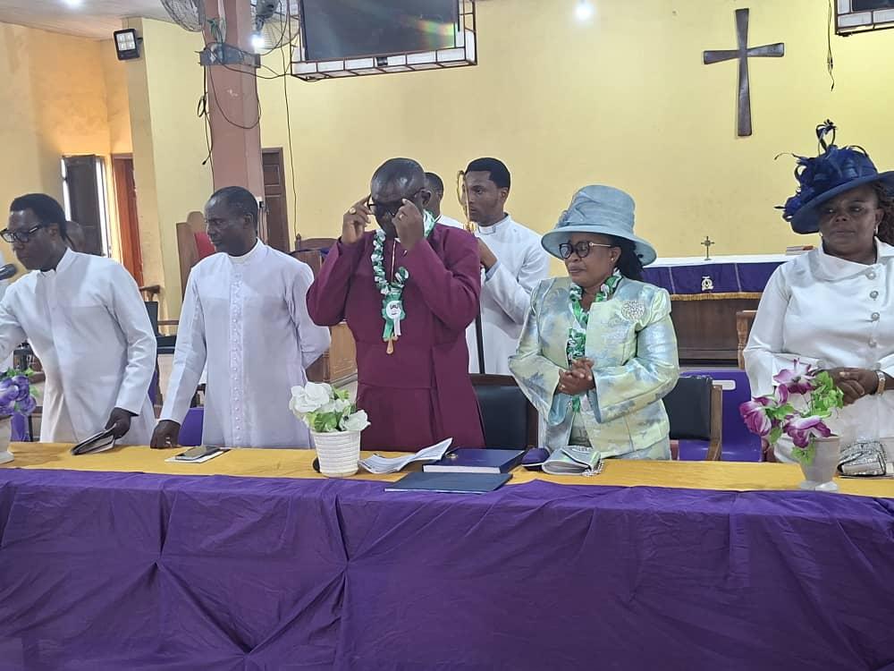 Bishop Ajayi Adewole Visits IBA Archdeaconry